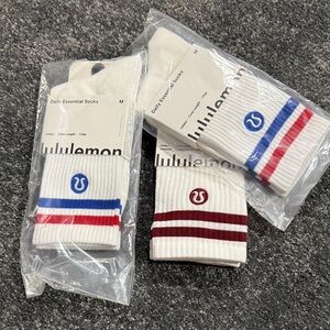 lululemon athletica unisex Casual socks